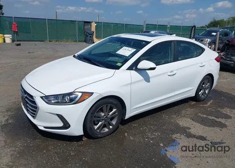 2018 Hyundai Elantra Value Edition из США, поврежденный, VIN 5NPD84LF2JH322399